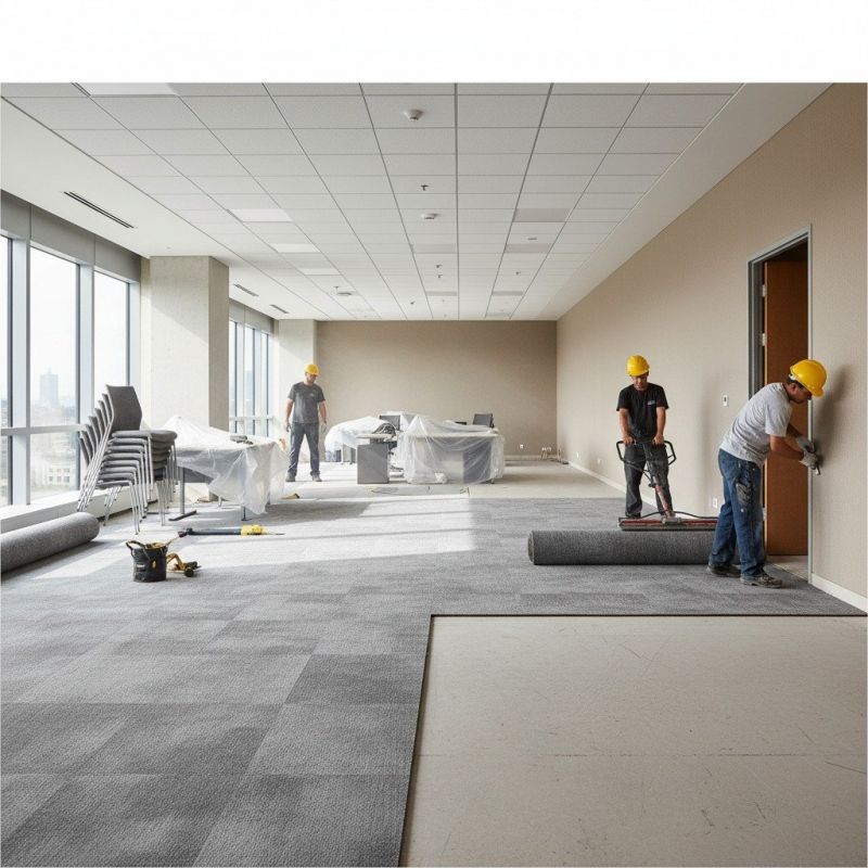 Our team working on Flooring Service projects in Edgewater, MD