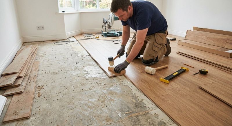 Laminate Floor Installation in Bowie, MD