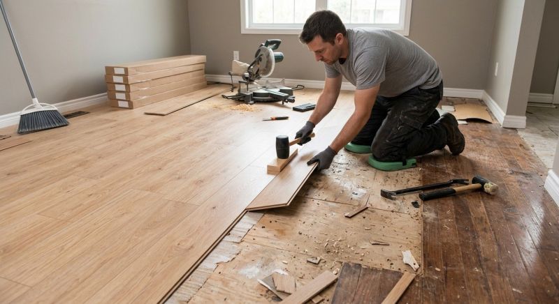 Laminate Floor Replacement in Annapolis, MD