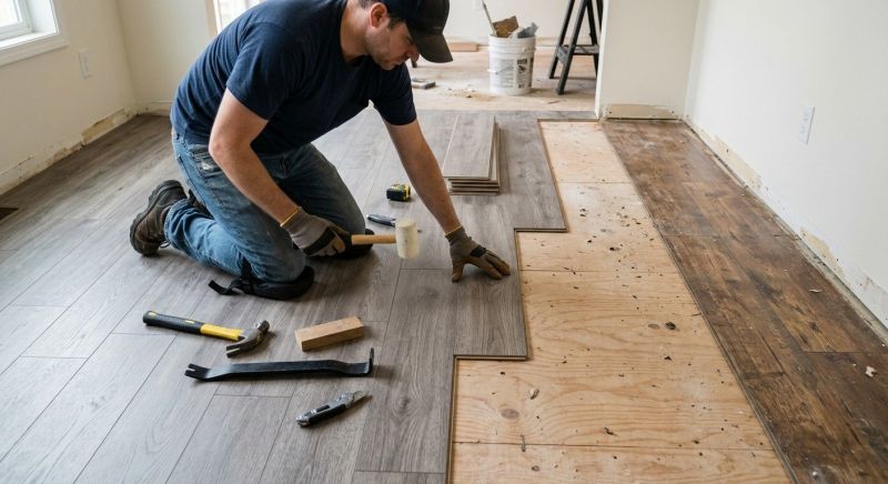 Laminate Floor Replacement in Crofton, MD