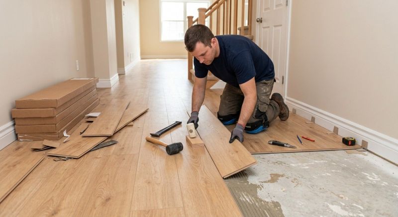 Laminate Floor Replacement in Huntingtown, MD