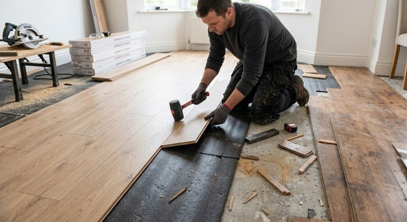 Laminate Floor Replacement in Edgewater, MD