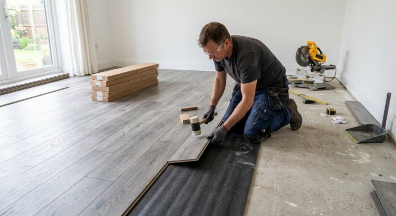 Laminate Floor Replacement in Owings, MD