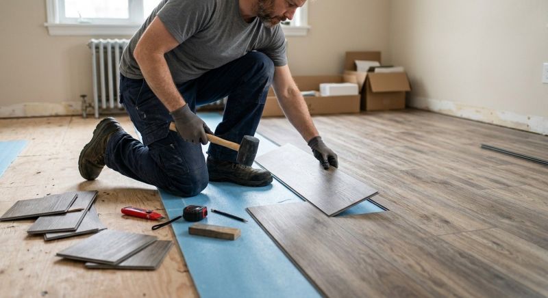 Linoleum Floor Installation in Hyattsville, MD