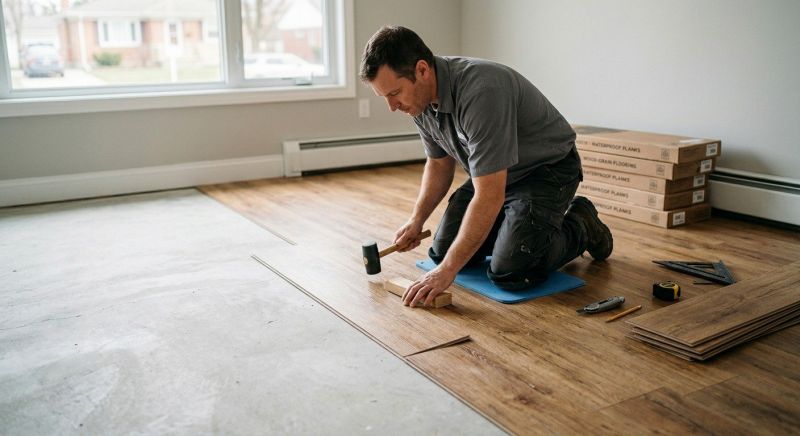 Linoleum Floor Installation in Stevensville, MD