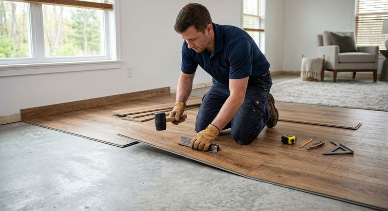 Luxury Vinyl Tile Installation in Odenton, MD