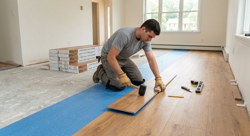 Lvt Flooring Installation in Brandywine, MD