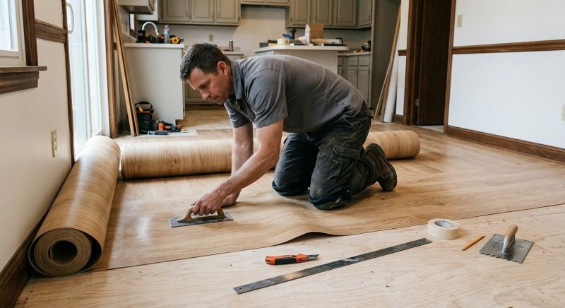 Sheet Flooring Installation in Dunkirk, MD