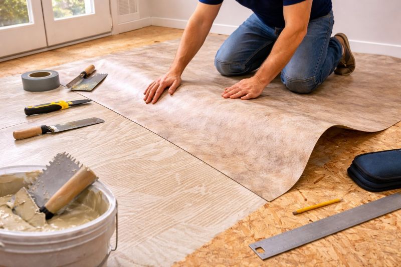 Sheet Flooring Installation in Elkridge, MD