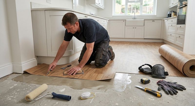 Sheet Linoleum Installation in College Park, MD
