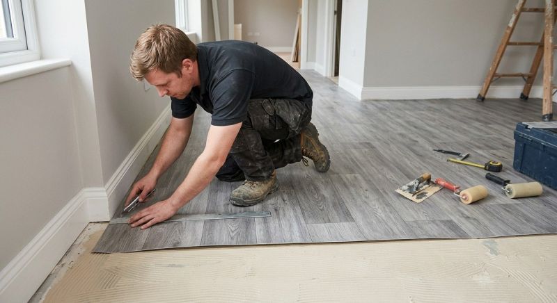 Sheet Vinyl Installation in Hanover, MD