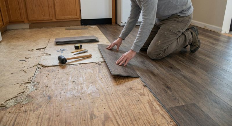Vinyl Flooring Installation in Anne Arundel County, MD