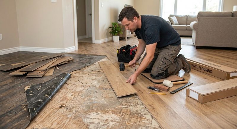 Vinyl Flooring Installation in Queenstown, MD