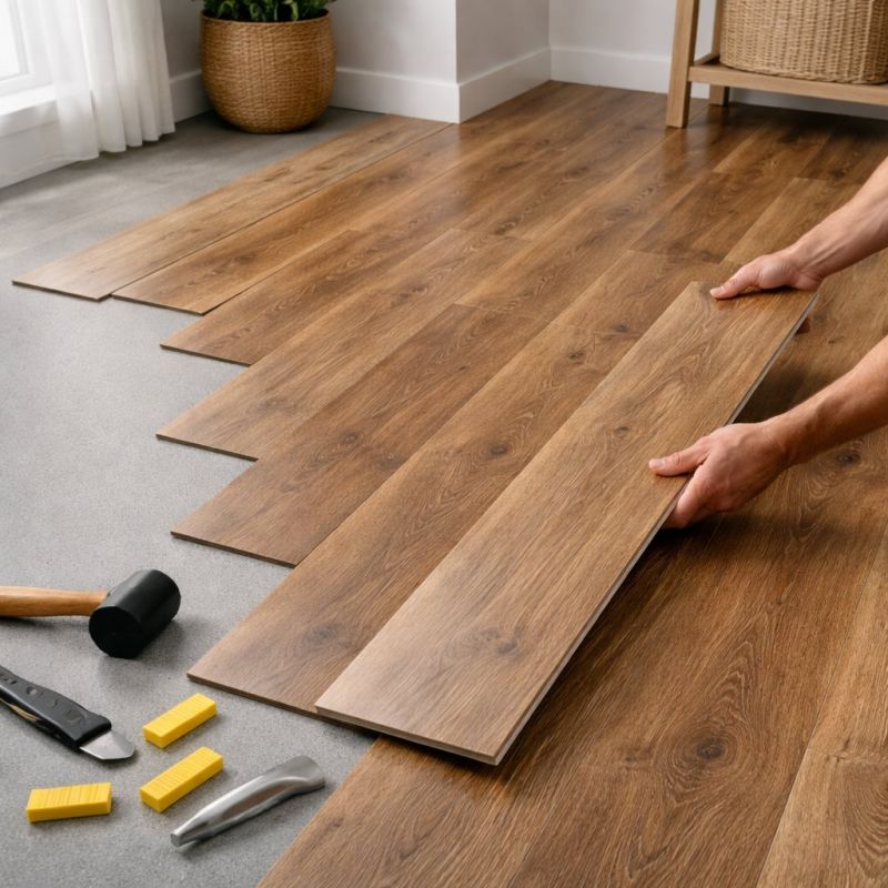 Vinyl Plank Floor Installation in Edgewater, MD