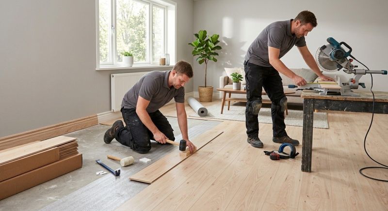 Wood Laminate Installation in Edgewater, MD